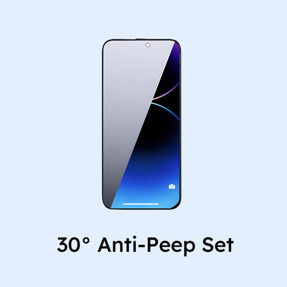 💥Limited time 50% off🔥 iPhone Tempered Anti-Peeking Screen Protector - No Bubbles No Dust