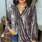 Women’s Trendy Casual Loose Fit Solid Color Blouse