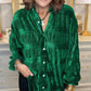 Women’s Trendy Casual Loose Fit Solid Color Blouse