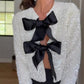 ✨New Arrival✨Gift Choice - Women's Tie Front Long Sleeve Sequin Short Jacket