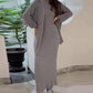 Women's 2-Piece Loose Sweater Dress Set