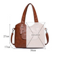 Women's Large Capacity Soft PU Leather Bag