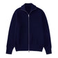 Men's Zip up Cozy Turtleneck Knit Sweater
