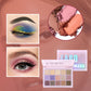 15-Color Long-Lasting Eyeshadow Palette with Brush