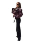 Retro Lapel Short PU Leather Jacket