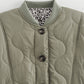 Women's Fashion Warm Button Down Cropped Jacket