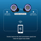 Panoramic Sound Display Earbuds with Speaker