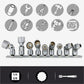 12-Point Universal Joint Socket Set