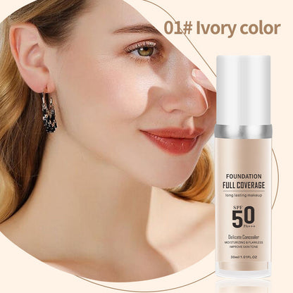 Long-Lasting Flawless Coverage Moisturizing Foundation