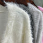 Women's Cozy Fuzzy Knit Cardigan