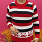 Women's Knitted Round Neck Pullover Sweater