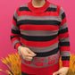 Women's Knitted Round Neck Pullover Sweater