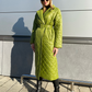 Women's Warm Diamond Lattice Coat with Belt