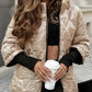 Women's Hooded Patchwork Cotton Jacket for Autumn & Winter