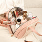Portable Large Capacity Woven Travel Makeup Bag