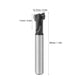Woodworking Keyhole Milling Cutter for Straight Cuts & Joinery