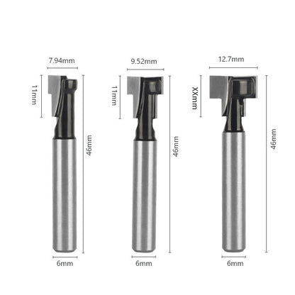 Woodworking Keyhole Milling Cutter for Straight Cuts & Joinery