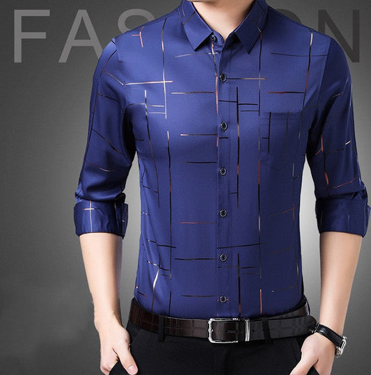 ⏳Buy 3 for the price of 1🔥Men's Thin Iron-free Shirt🔥Two pieces free shipping✈️
