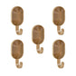 5PCS Luxury Heavy Duty Punch-Free Adhesive Hooks