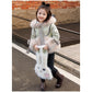 Children's Warm Fashionable Sequined Plush Jacket