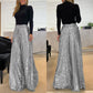 Women’s Trendy Sequin High Waist Wide Leg Pants