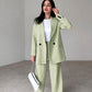 🔥HOT SALE 🔥Women's Long 2-Piece Blazer Suit Set