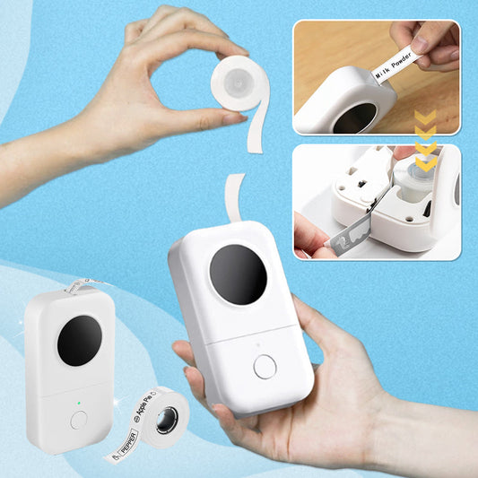 Portable Mini Bluetooth Wireless Label Printer