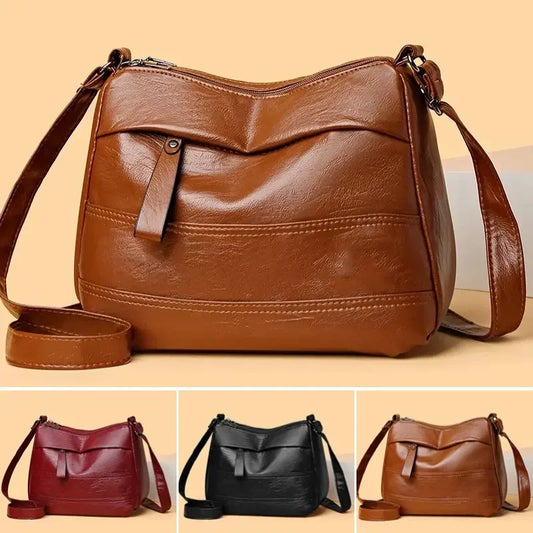 🎉New Hot Sales - 78% OFF🔥Retro Large-Capacity Multilayer Shoulder Bag