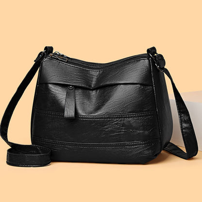 🎉New Hot Sales - 78% OFF🔥Retro Large-Capacity Multilayer Shoulder Bag
