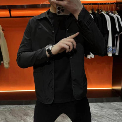 Men’s Casual Lapel Button Jacket