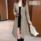 Women's Long Warm Trench Coat