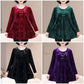 Women’s Long Sleeve Round Neck Print Tops