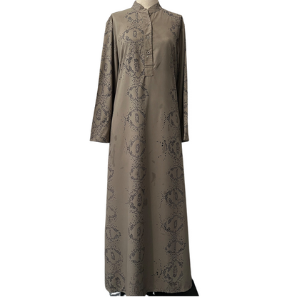 Oversized Maxi Shirt Dress