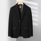 Men’s Stylish Notched Lapel Corduroy Tweed Jacket