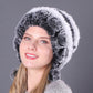 Artificial Fur Warm Hat Set