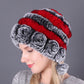 Artificial Fur Warm Hat Set