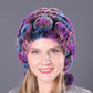 Artificial Fur Warm Hat Set