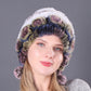 Artificial Fur Warm Hat Set