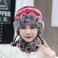 Artificial Fur Warm Hat Set