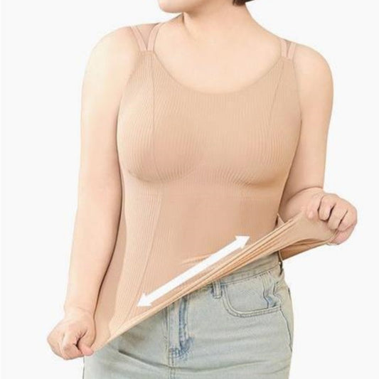 Women’s Criss Cross Back Padded Tank Tops