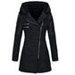 Women's Winter Warm Slant Zipper Jackets