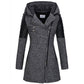 Women's Winter Warm Slant Zipper Jackets