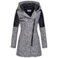 Women's Winter Warm Slant Zipper Jackets