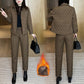 Winter Thickened Jacket & Pants 2-Piece Set