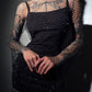Women's Rhinestone See Through Cover Up Dress