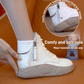 Thick-Soled High-Top Soft-Soled Chunky Shoes