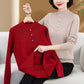 Women’s Winter Mock Neck Pullover Sweaters