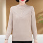 Women’s Winter Mock Neck Pullover Sweaters