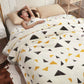 Luxury Printed King-Size Blanket for Bed