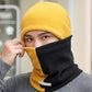 Gorro de invierno con forro cálido y bufanda para el cuello